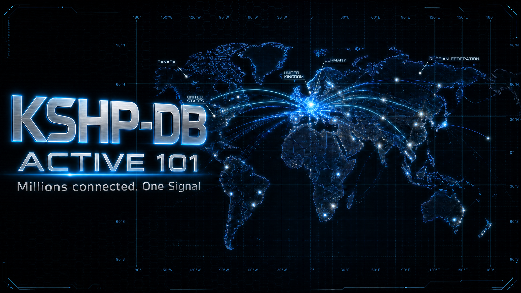 KSHP-DB Active 101 — Millions connected. One Signal.